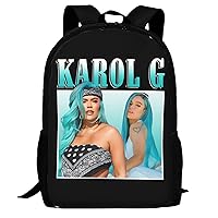 Karol Music G Backpack Travel Laptop Backpack Lightweight Basic Business Backpack Casual Daypack for Men Women