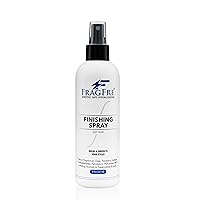 Hair Finishing Spray 8 oz - Flexible Soft Hold - Hair Spray for Sensitive Skin - Fragrance Free Hypoallergenic Parabens Free - Non Irritating Quick Dry Denatured Alcohol - Gluten Free Vegan
