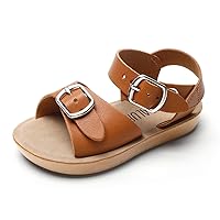 SANDALUP Summer Sandals w Double Buckle for Toddler Girls/Boys
