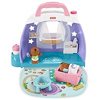 Little People Cuddle & Play Nursery, Portable Nursery playset for Toddlers and Preschool Kids up to Age 5