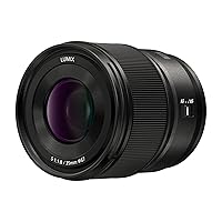Panasonic LUMIX S Series Camera Lens, 35mm F1.8 L-Mount Interchangeable Lens for Mirrorless Full Frame Digital Cameras, S-S35 Black
