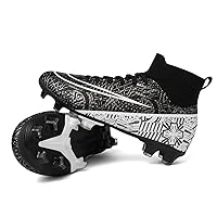 Kids Soccer Cleats Boys Girls Football Cleats Turf Soccer Shoes AG/FG