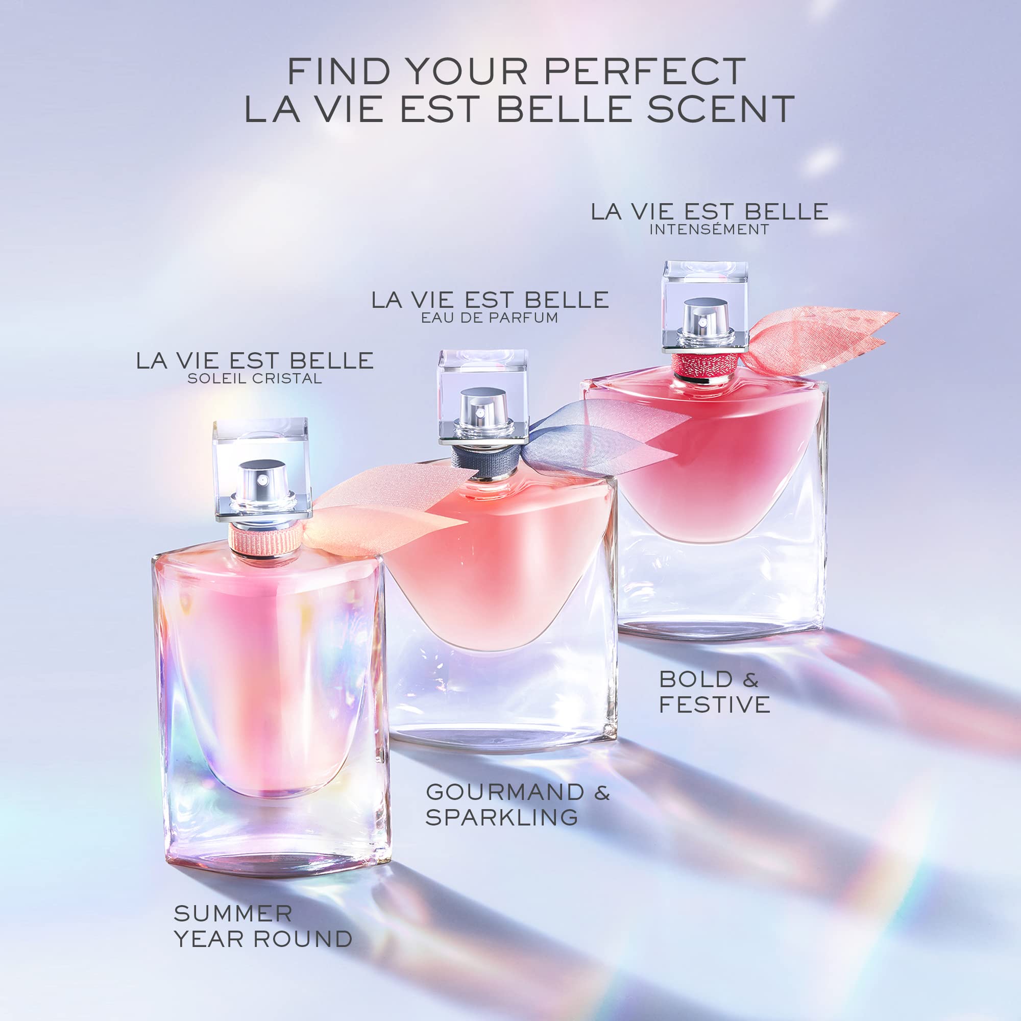 Lancôme La Vie Est Belle Eau de Parfum - Floral & Sweet Women's Perfume​ - With Iris, Patchouli & Vanilla - Long Lasting Fragrance