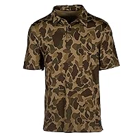 Grunt Style Men's Frogskin Forest Polo Shirt