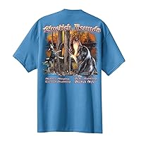 All American Outfitters Southern Hunting Bluetick Hounds Coonhound Hunter Bird Duck Rifle Outdoors Tee