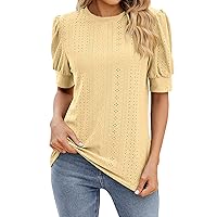 Going Out Tops for Women Long Sleeve Sexy Bright Colors Women's Summer Blouses Fashion O Neck Elegant Office S