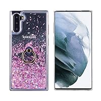 Waterfall Liquid Sparkling Quicksand TPU Case with Ring Holder for Samsung Galaxy A13 5G