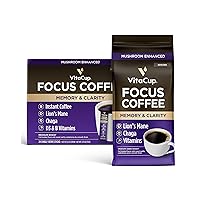 VitaCup Instant Focus Coffee 24ct & Focus Ground Coffee 10oz