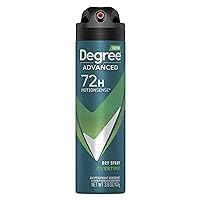 Degree Men Antiperspirant Dry Spray Overtime Deodorant For Men With MotionSense Technology 3.8 oz