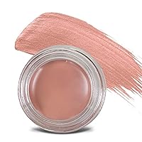 Mommy Makeup Waterproof Cream Eyeshadow | Any Wear Creme in Anna (A Matte Warm Rosy Beige) for Eyes, Cheeks & Lips | Ultimate Multi-tasking Cream to Powder Eye Shadow