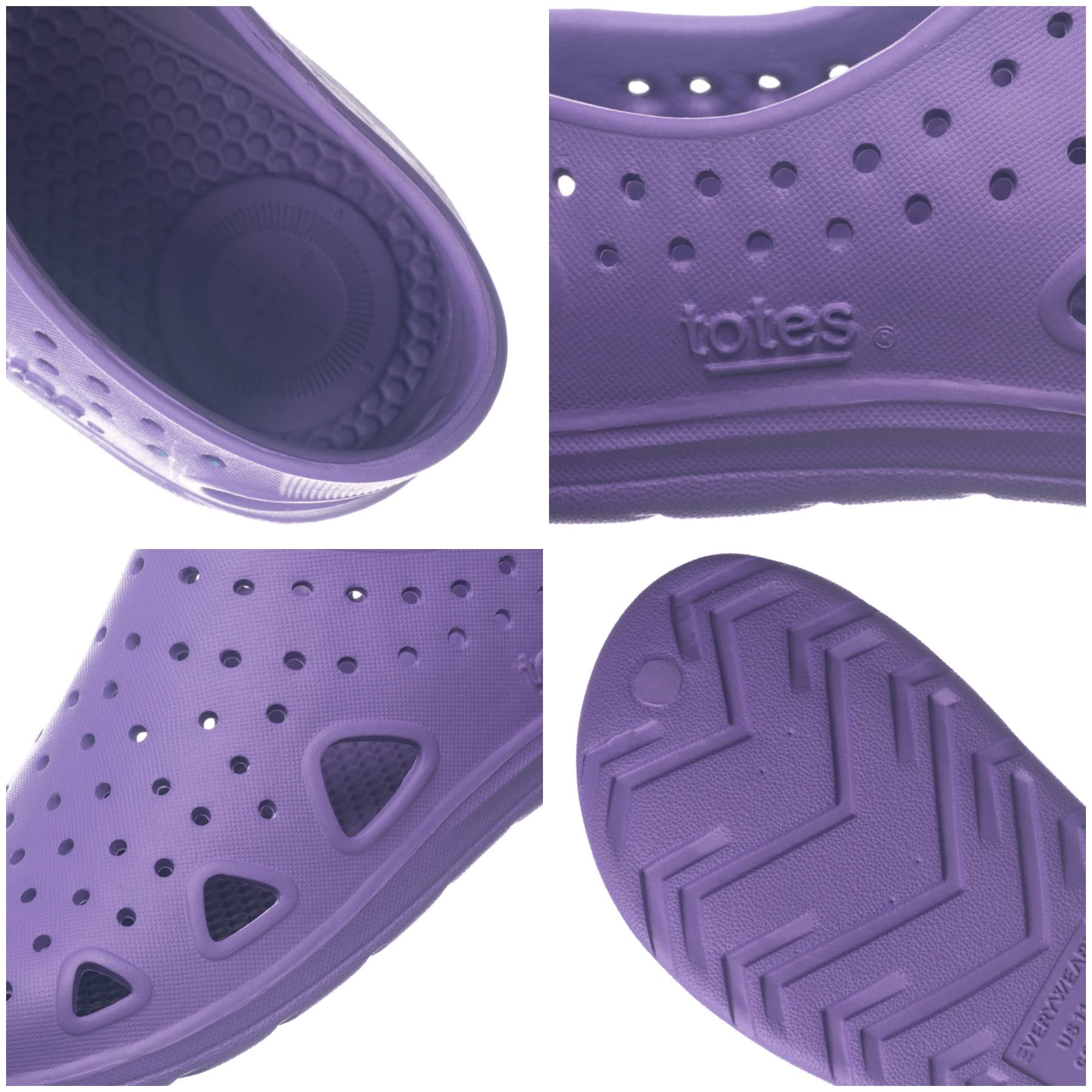 totes Unisex-Child Slip-on Clog Sandals