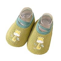 Toddler Baby Socks Shoes Infant Sports Toddler Casual Trainers Shoe Baby Fleece Warm Cute Pattern Trainers Crib Shoes