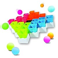 Battle Buckets Pong Games - Fast Paced Four Player Ping Pong Games - Fun for Kids and Families - It’s a Game of Skill, Strategy, Change and Its Addictive!