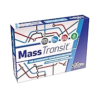 Calliope Games Mass Transit - Cooperative Family Game - Fast-Paced Fun for Kids & Adults - 1-6 Players