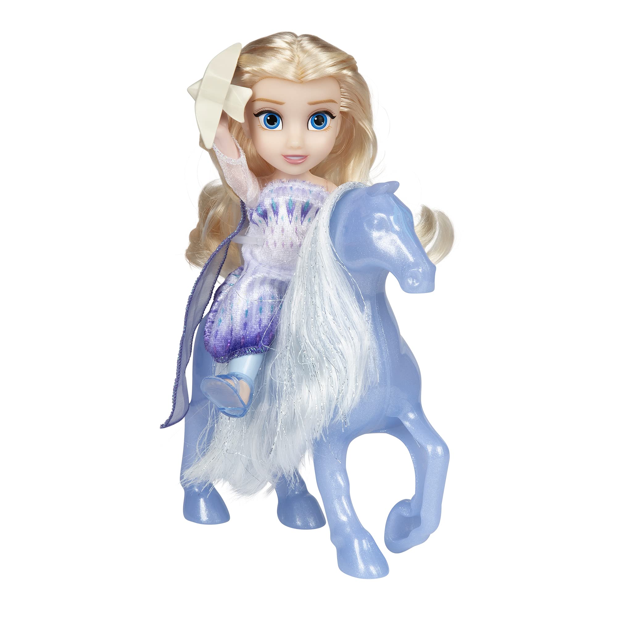 Disney Frozen Elsa Doll Petite Snow Queen & Water Nokk Horse Gift Set