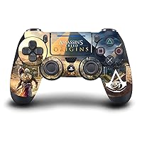Head Case Designs Officially Licensed Assassin's Creed Key Art Bayek Origins Graphics Vinyl Sticker Gaming Skin Decal Cover Compatible with Sony Playstation 4 PS4 DualShock 4 Controller