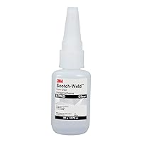 Low Odor Instant Adhesive LO100, Clear, 20 Gram Bottle