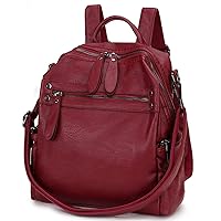 VX VONXURY Backpack Purse for Women, PU Leather Fashion Convertible Backpack Shoulder Bag Ladies Rucksack In 2 Ways To Carry