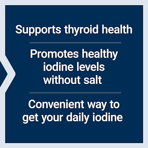 Life Extension Sea-Iodine™, kelp and bladderwrack-derived iodine, supports healthy levels of this essential nutrient for thyroid health and beyond, non-GMO, gluten-free, vegetarian, 60 capsules