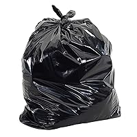 Ultrasac 42 Gallon 2 MIL Black Trash Bags - 33