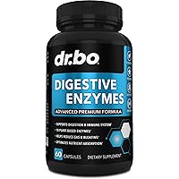 Digestive Enzymes Supplements Plant Based - Pancreatic & Proteolytic Super Digestion Enzyme Supplement Pills Aid for Bloating Relief for Women & Men - Lipase, Amylase, Bromelain, Protease & Cellulase