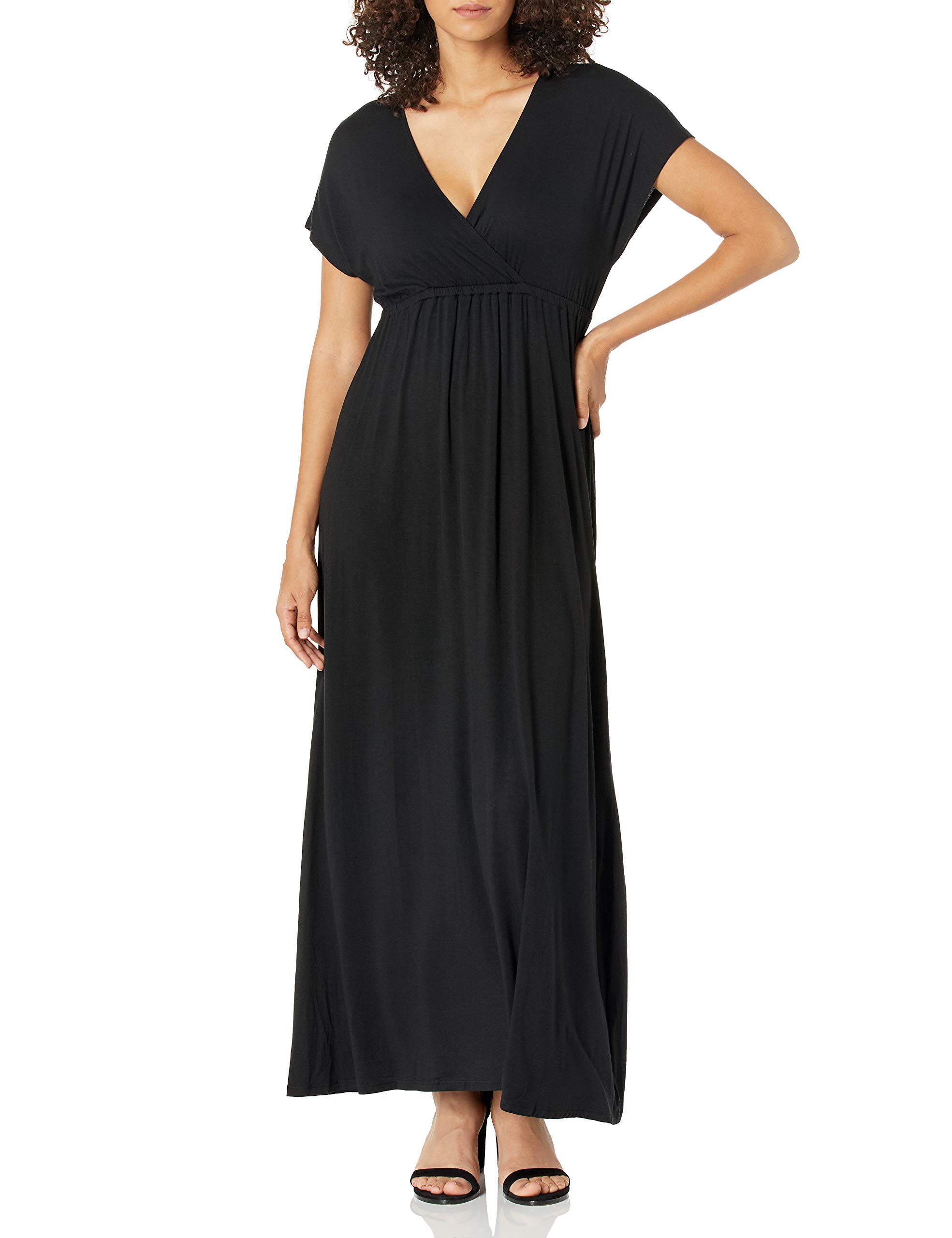 Amazon Essentials Women's Waisted Maxi Dress (Available in Plus Size)