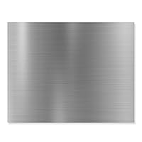 Reversible Stainless Steel Backsplash Range Hood Wall Shield for Kitchen, 30 by 32-Inch