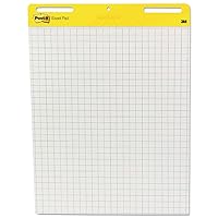 Post-it® Super Sticky Easel Pad 560, 25 in x 30 in sheets, White withGrid, 30 Sheets/Pad, 2 Pads/Pack | Pallet Unit