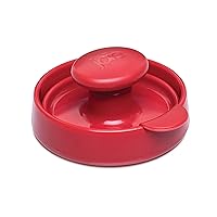 MSC International Joie Burger Press and Patty Maker, LFGB Approved and BPA Free, One Size, Red
