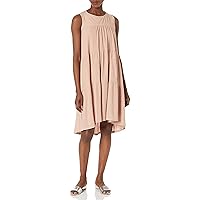 Donna Morgan Women's Tiered High-Low Babydoll Dress