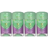 Mitchum Anti-Perspirant & Deodorant for Women Power Gel Shower Fresh - 2.25 oz (Pack of 4)