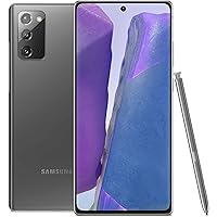 Samsung Galaxy Note 20 5G Factory Unlocked Android Cell Phone, US Version, 128GB of Storage, Mobile Gaming Smartphone, Long-Lasting Battery, Mystic Gray
