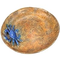 Crab Dish Plate SOLID BRONZE Statue Figurine [50% OFF]