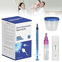 Fertility Home Test Kit for Men- Convenient,Male Fertility Testing System, Accurate, Private-Shows Normal or Low Sperm Count- Easy to Read Results