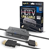 RGB HD Link Cable for PSOne PS1 and PS2 | Gold Standard RGB Signal | 1080p Resolution | Composite Signal Switch