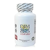 Delgado Protocol - DIM 855 Diindolylmethane Supplement - Improve Estrogen Balance for Women and Men, Maintain Clear Skin & Body Defenses w/Slowing Aging Process - 60 Capsules