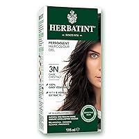Permanent Herbal Haircolour Gel 3N Dark Chestnut - 135 mL