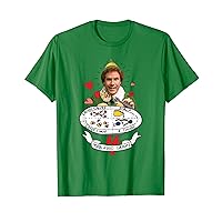 Elf Movie 4 Main Food Groups Doodle T-Shirt