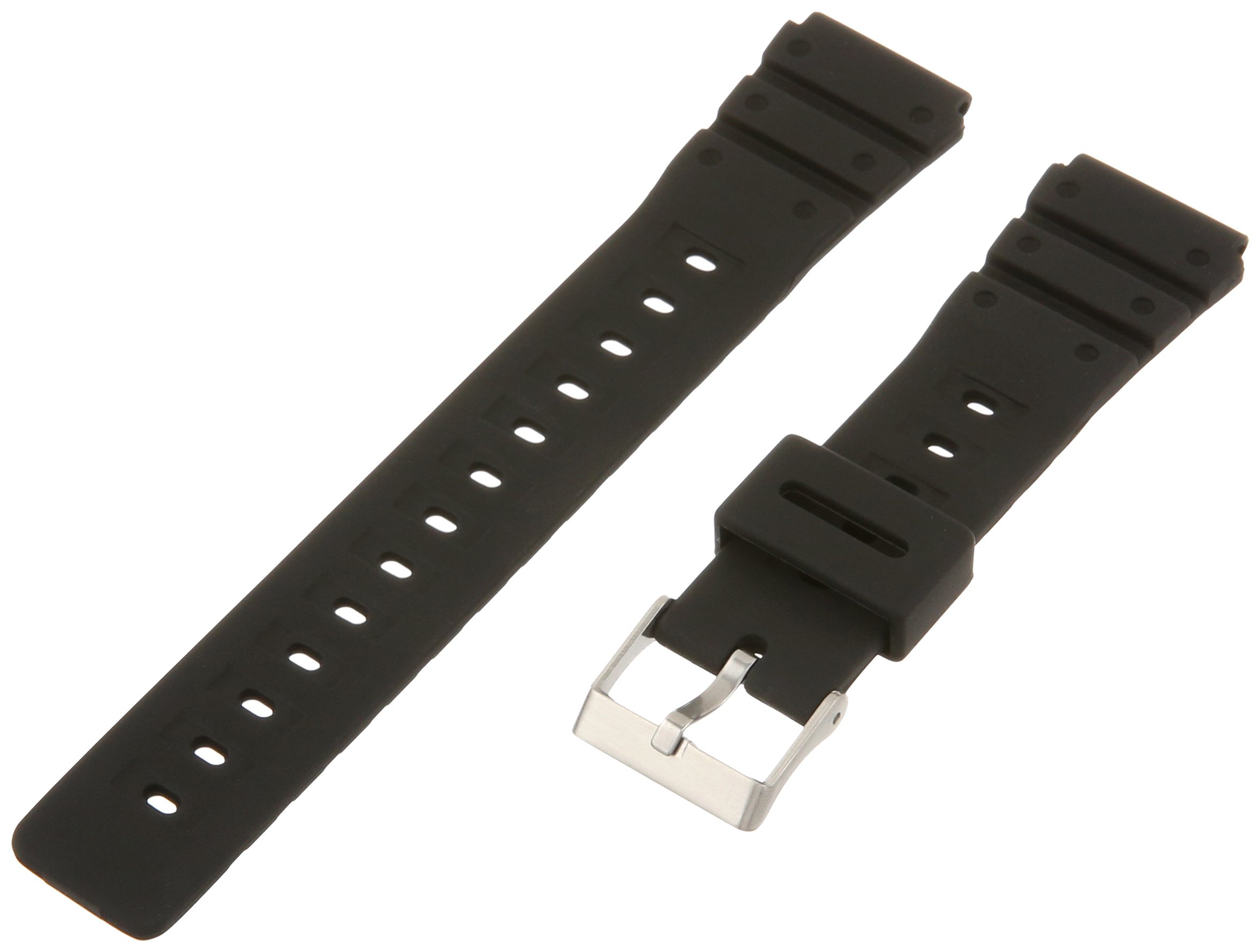 Timex Men's Resin Performance Sport Black Replacement Watchband