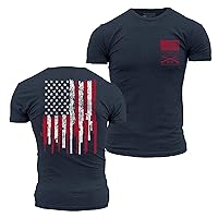 Grunt Style 2A Stars and Stripes Men's T-Shirt