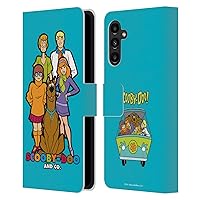 Head Case Designs Officially Licensed Scooby-Doo Scooby-Doo and Co. Mystery Inc. Leather Book Wallet Case Cover Compatible with Samsung Galaxy A13 5G (2021)