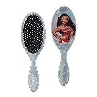 Wet Brush Original Detangling Brush, Moana (Disney 100) - Detangler Brush with Soft & Flexible Bristles - Detangling Brush for Curly Hair - Tangle-Free Brush for Straight, Thick, & Wavy Hair