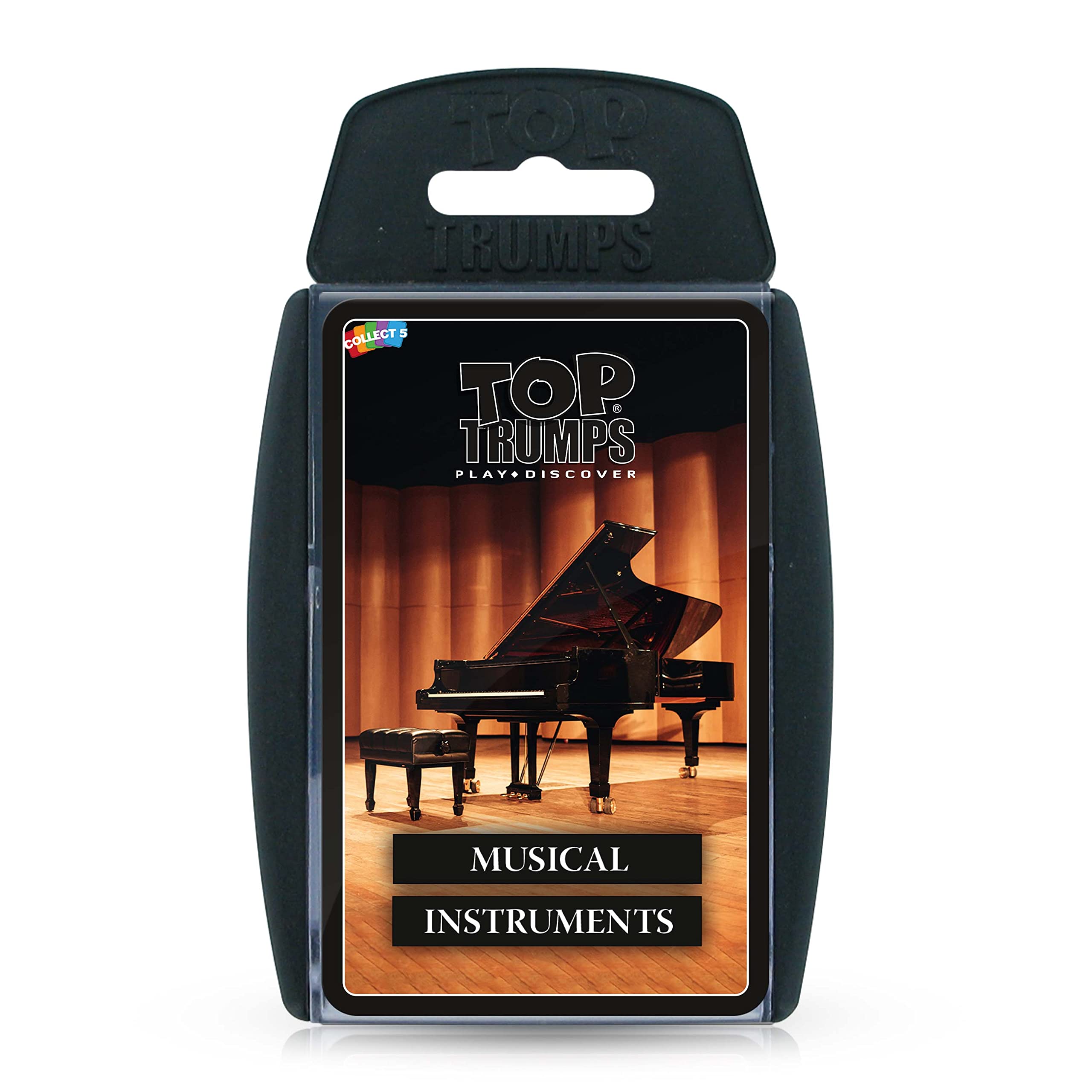 Musical Instruments Classics Top Trumps Card Game; Entertaining Educational Game Exploring Instruments |Fun for Music Lovers of All Ages|Fun Family Game for Ages 6 & up