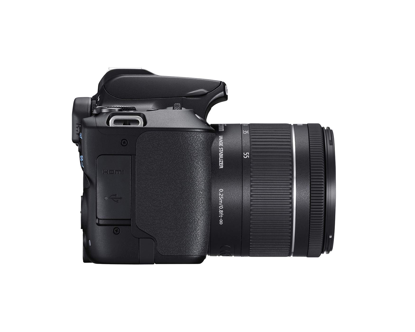 Canon Rebel SL3 with 18-55mm Lens Black (Renewed)