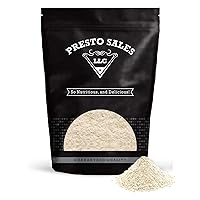 Cashew Fresh Raw Flour, All Natural, Packed in 5 lbs. (80oz) Resealable Bag, Kind to your Body, Gluten free, High in Protein, Almond Flour alternative by Presto Sales LLC…