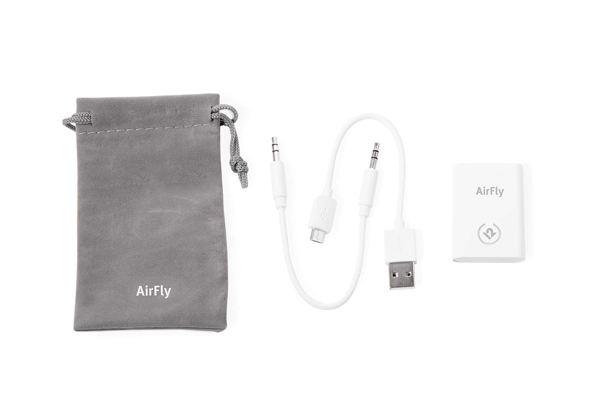 Twelve South AirFly | Wireless transmitter to use Wireless/Noise-cancelling headphones in gyms or on airplanes