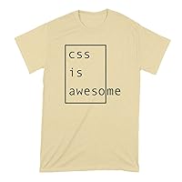 CSS is Awesome Shirt Funny Coding Tshirt Programmer T Shirt Coder T-Shirt