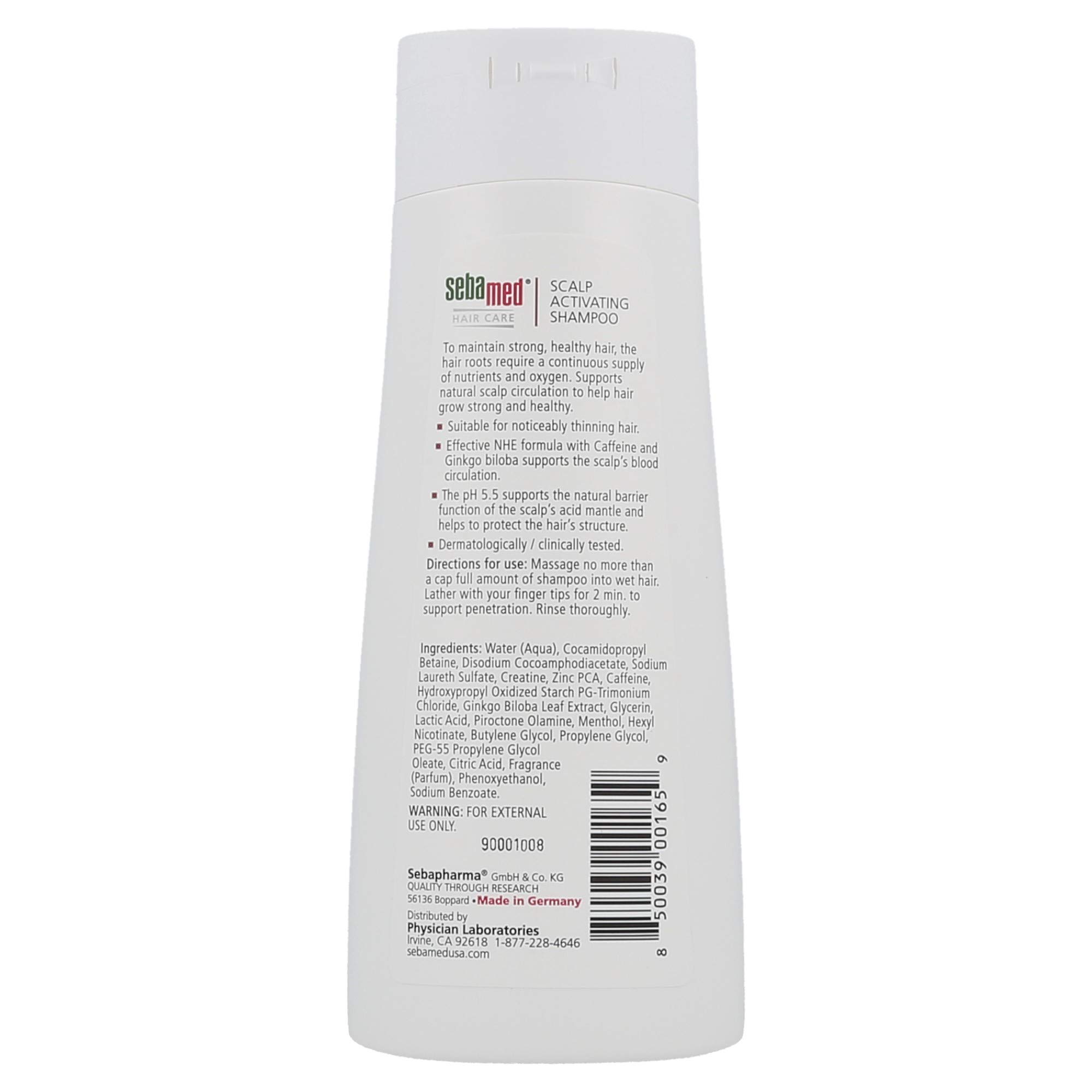 sebamed UK - Our Anti-Hairloss Shampoo reduces hair loss by activating the  functions of the scalp, in turn increasing circulation to strengthen your  hair roots. It is carefully formulated with pH5.5, which