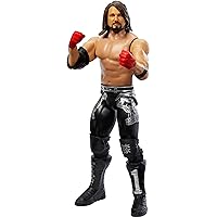 Mattel WWE Action Figure, 6-inch Collectible AJ Styles with 10 Articulation Points & Life-Like Look ​