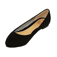 Women's Bea-1 Faux Suede Pointed-Toe Flats